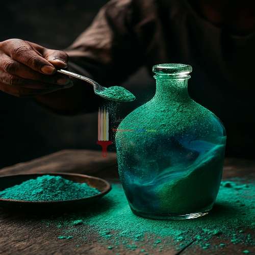 استفاده از رنگ پودری برای شیشه